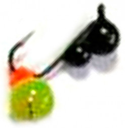 Мормышка вольфрамовая Condor Муравей с ушком d 3,0 мм, вес 0,3 гр, безмотылка золото черная Кошачий глаз 10 шт