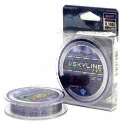 Леска SPRUT Skyline 3D Fluorocarbon Composition IceTech PRO Indigo 0.145 30м