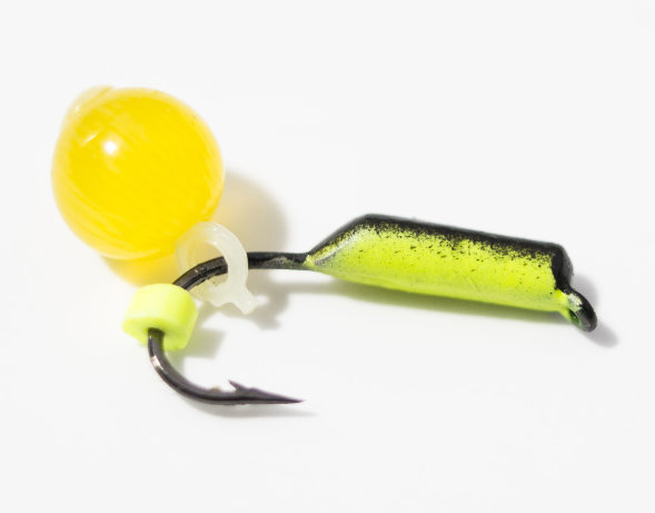 Мормышка вольфрамовая Condor Столбик флуоресцент Кошачий глаз, 2,5 мм 15 шт