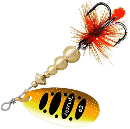 Блесна SPRUT Caspia Spinner №3 7г/BRTR