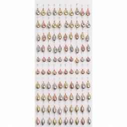 Мормышка паяная Lumicom №41/10-ABC 100шт