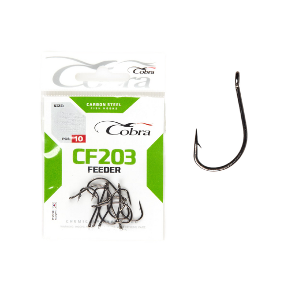 Крючки Cobra FEEDER SPECIALIST сер. CF203 разм. 012 10шт