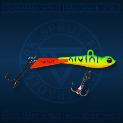 Балансир рыболовный для зимней рыбалки Sprut Kampo №6 14г 65мм FT