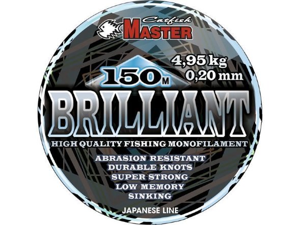 Леска Catfishmaster Brilliant 0.32 150м