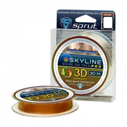 Леска SPRUT Skyline 3D Fluorocarbon Composition IceTech PRO Oxide 0.145 30м